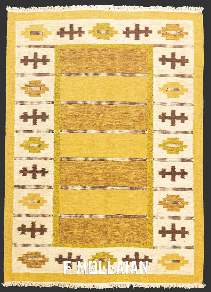 Scandinavian Rug Flat-weave n°:347766